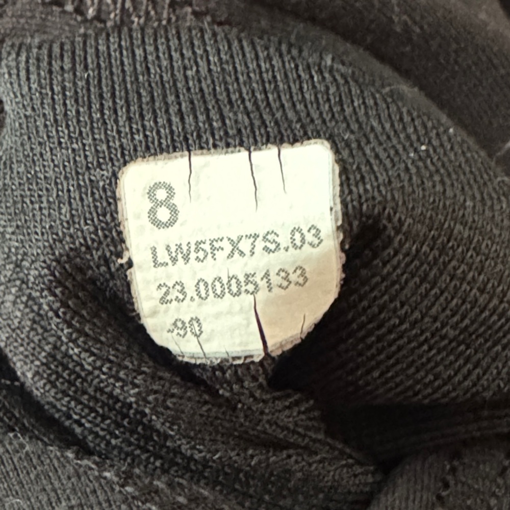 LULULEMON Black High-Waist Leggings, Size 8. EUC. - Picture 2 of 3